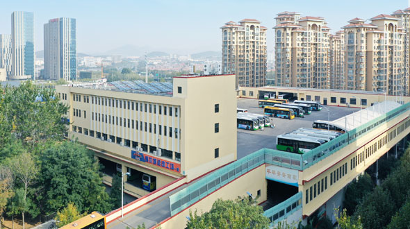 深圳路公交停车场工程